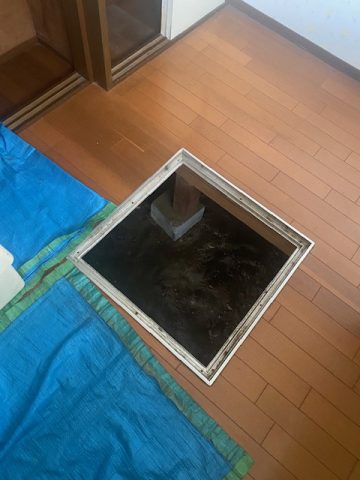 防蟻処理を行いました!