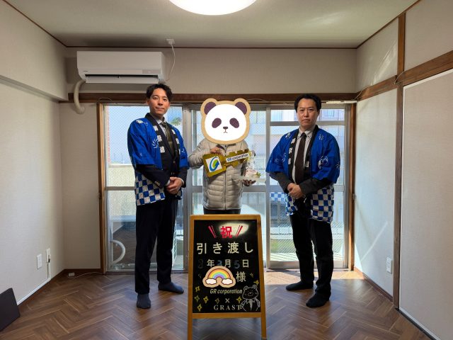 M様の引き渡し式を行いました!